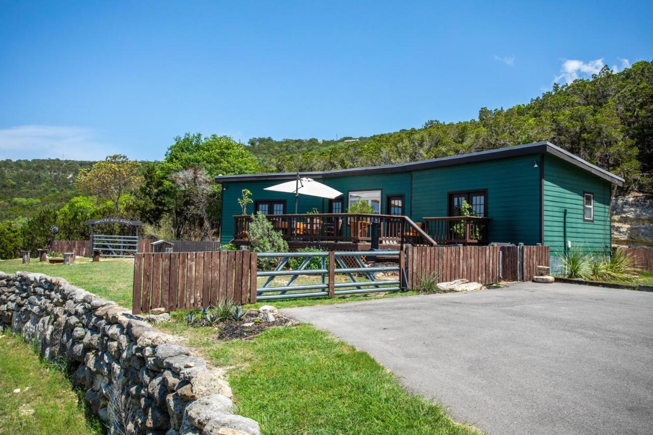 Pipe Creek Antler Run Ranch Cabin מראה חיצוני תמונה